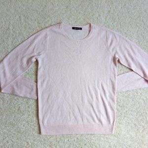 Amelotte Women's Pastel Pink Sweater Size Small